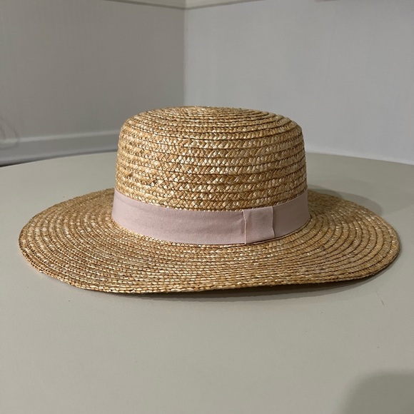 ASOS Accessories Asos Natural Straw Boater Hat Poshmark